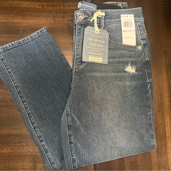#235☑️ Democracy Ab Solution High Rise Denim Jean #235 - Picture 12 of 12
